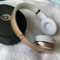 【ジャンク品】Beats Solo3 Wireless ヘッドホン ゴールド