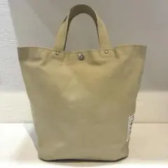 【美品】一澤信三郎帆布　H-15 トートバッグ　ベージュ