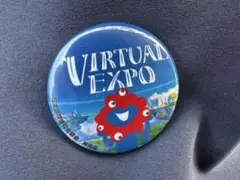 VIRTUAL EXPO万博限定非売品　缶バッジ