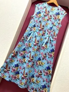 スーパービューティー♡カタログ掲載！ダブルリボンフレンチスリーブワンピース♪