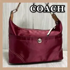 COACH*コーチ*トートバッグ *パープル*ナイロン✨