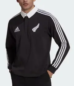 adidas オールブラックス ラグビー ヘリテージ ポロシャツ