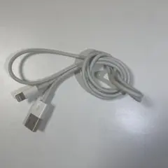 USB-A to Lightningケーブル ホワイト　Apple純正