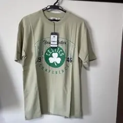 NBA ボストン・セルティックス Tシャツ Mサイズ カーキ