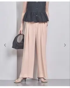 ユナイテッドアローズ　2タック ワイドパンツ