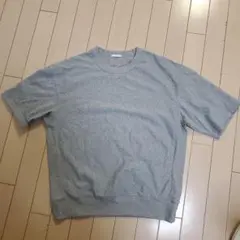 ☆GU☆スウェットT　S　半袖　灰