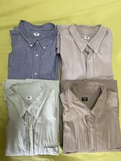 長袖シャツ 6️⃣枚セット ストライプ　UNIQLO ユニクロ　3XL