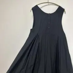 ムモクテキ　2wayロングワンピース　ブラック
