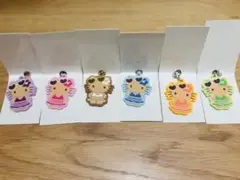 日焼けキティ　ラバーストラップ　コンプリート