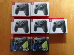 Nintendo Switch Proコン5個 スプラEDProコン2個 セット