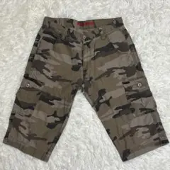 SMITH'S AMERICAN カモフラージュ カーゴショートパンツ サイズL