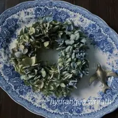 大人なアジサイリース 〜Blue〜　no.187
