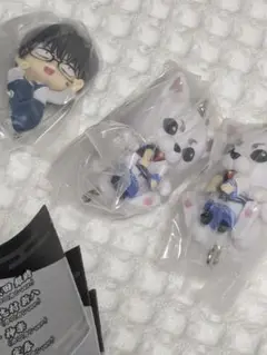 銀魂　つまんでつなげてマスコット　定春　カニカンver. ボールチェーンver.