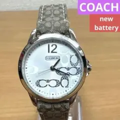 【電池新品】　コーチ　coach COACH 腕時計　レディース　シグネチャー