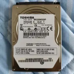 TOSHIBA MK3259GSXP 320GB HDD