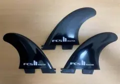 FCS II Reactor ブラックフィン 3枚セット