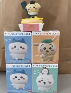 ちいかわフレンズ4個＋ハッピーセットうさぎ