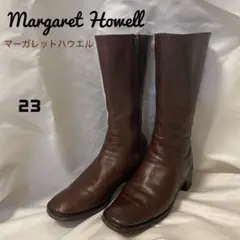 【MARGARET HOWELL】マーガレットハウエル レザーブーツ