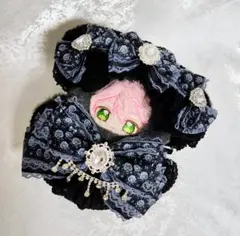 あんスタいつぬいサイズぬい服⭐ダークグレー×ダークパープルくまさん