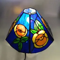ステンドグラス ランプシェード 向日葵 花柄