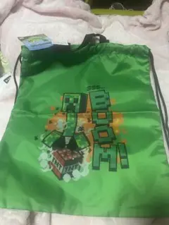 マイクラ　ドローストリングバッグ