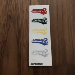 2024SS supreme ステッカー Backward 5連