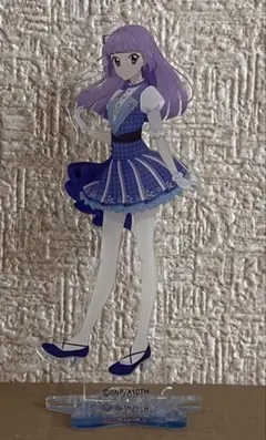 アイカツ 映画　未来へのSTARWAY アクリルスタンドキーホルダー　氷上スミレ