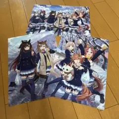 ウマ娘　クリアファイル　3種類
