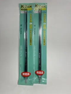 k-zan 斬BLACK 2本セット わかさぎ穂先 竿元キャップ5mm