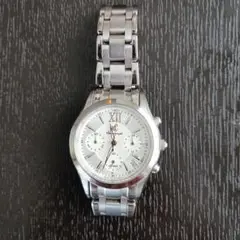 CITIZEN クロスシー クォーツ腕時計 シルバー クロノグラフ