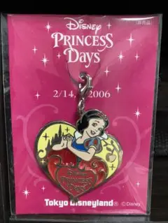 【非売品】TDL来園記念チャーム　2006年 プリンセス・デイズ（白雪姫）