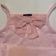 COMME CA ISM リボン付きタンクトップ 120