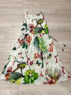 新品　 EL RODEO エスニック柄 サマーワンピース 南国風 インド製