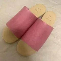 【未使用】que shoes＊サンダル(ピンク)