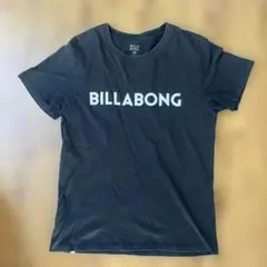 BILLABONG ブラック 黒　surfing サーフ　ロゴTシャツ M