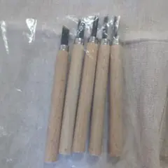 木製彫刻刀 5本セット