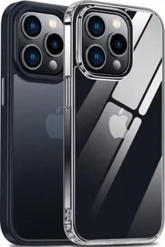 ✨1セットのみ✨【2枚セット】 iPhone14 Pro クリア+マットブラック