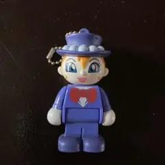 アンパンマン キャラクター キーホルダー 紫 しらたまさん