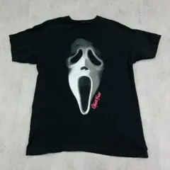 ゴーストフェース　スクリーム　トップス　半袖　Tシャツ　古着　ブラック　黒　M