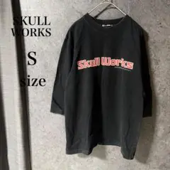 SKULL WORKS メンズ 2点セット 半袖 ロゴ トップス 人気 夏コーデ