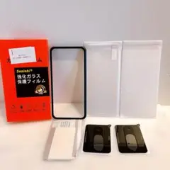 Google Pixel 9 ガラスフィルム レンズ保護フィルム ガイド枠付き