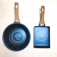 フライパン 20cm 卵焼き IH ダイヤモンドコーティング ji20コンロ