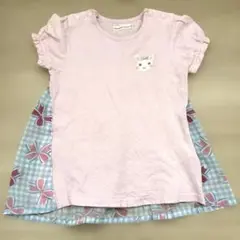 クーラクール ピンク Tシャツ ドレス