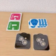 iPhone14/14Plus スターライト カメラレンズ 2眼鷹目柄 2セット