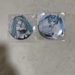 初音ミク 缶バッジ アニメイト 報知 iXima TABLOID MIKU