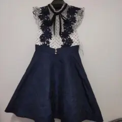 【Mサイズ】Vanityme. ROBE de FLEURS リボン×立体ドレス