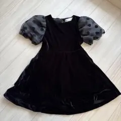ZARA KIDS ブラック ワンピース 6号