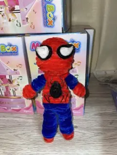 【ハンドメイド】モールアート★スパイダーマン風フィギュア