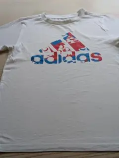 最終セール！〜8/30adidasレゴコラボ　 ホワイト Tシャツ　サイズ150