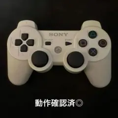 動作確認済◎プレステ3コントローラー白